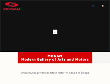 Tablet Screenshot of mogam.it